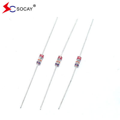 quality  SCBE-141N Axial Lead Glass Discharge Tube SPG 140 VS Spark Gap Arrester factory
