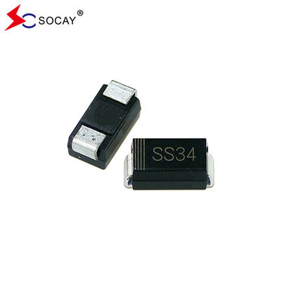 40VRRM SBD Schottky Diode SS34A 28VRMS 3A I(AV) 0.55 VF DO-214AC