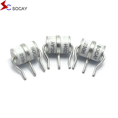 RoHS Certified Dull Tin plated Gas Discharge Tube 20kA Maximum Capacitance 25ns Response Time