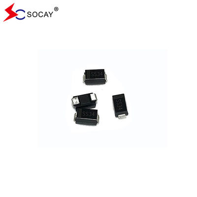 Socay SS35A Compact Schottky Barrier Diode in DO-214AC Package with 50V Maximum Repetitive Peak Reverse Voltage