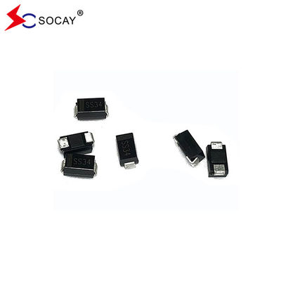 30V 3A 100A 500pF Schottky Barrier Diode SS33A in DO-214AC(SMA) Package